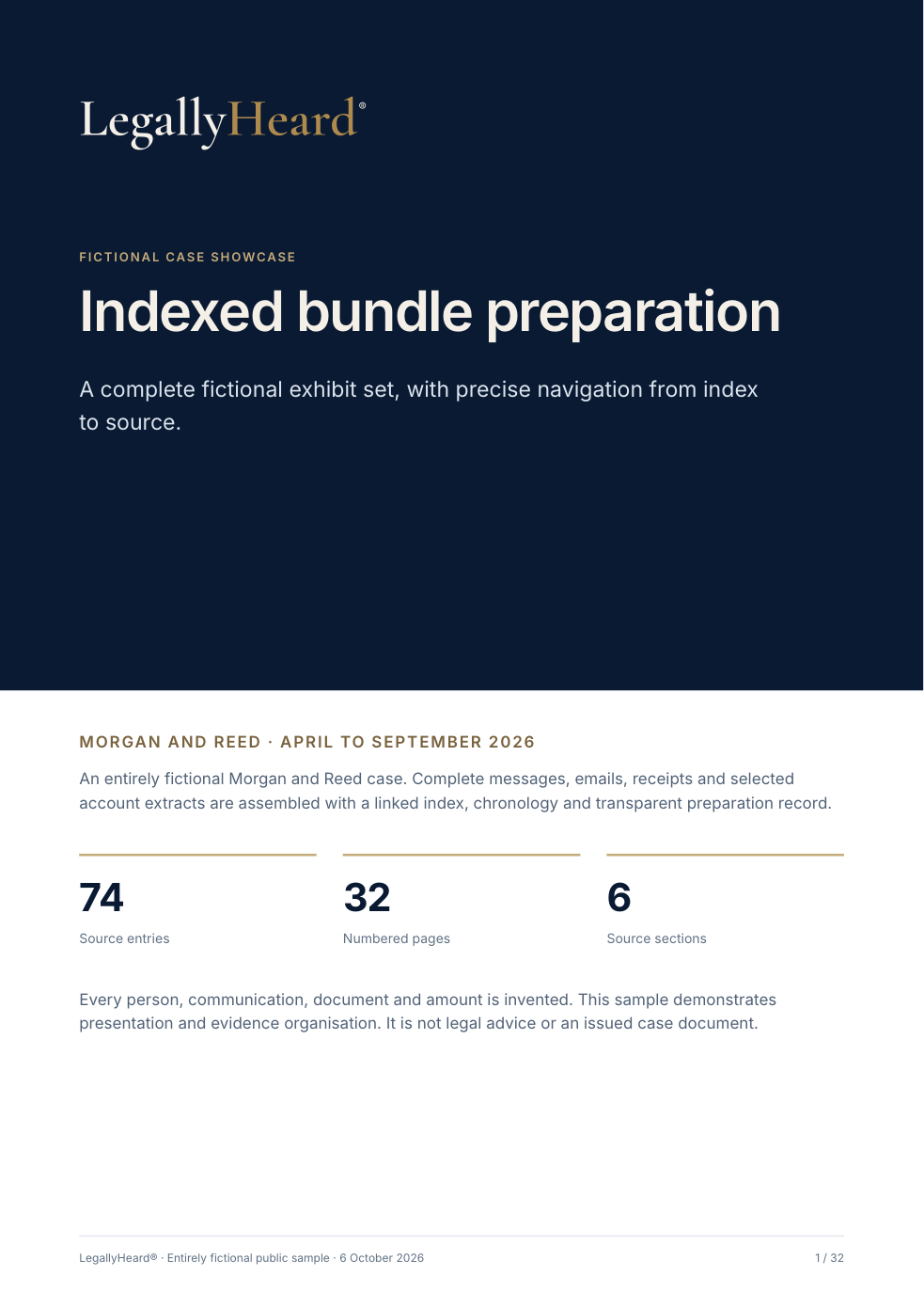 Cover of the fictional indexed bundle example